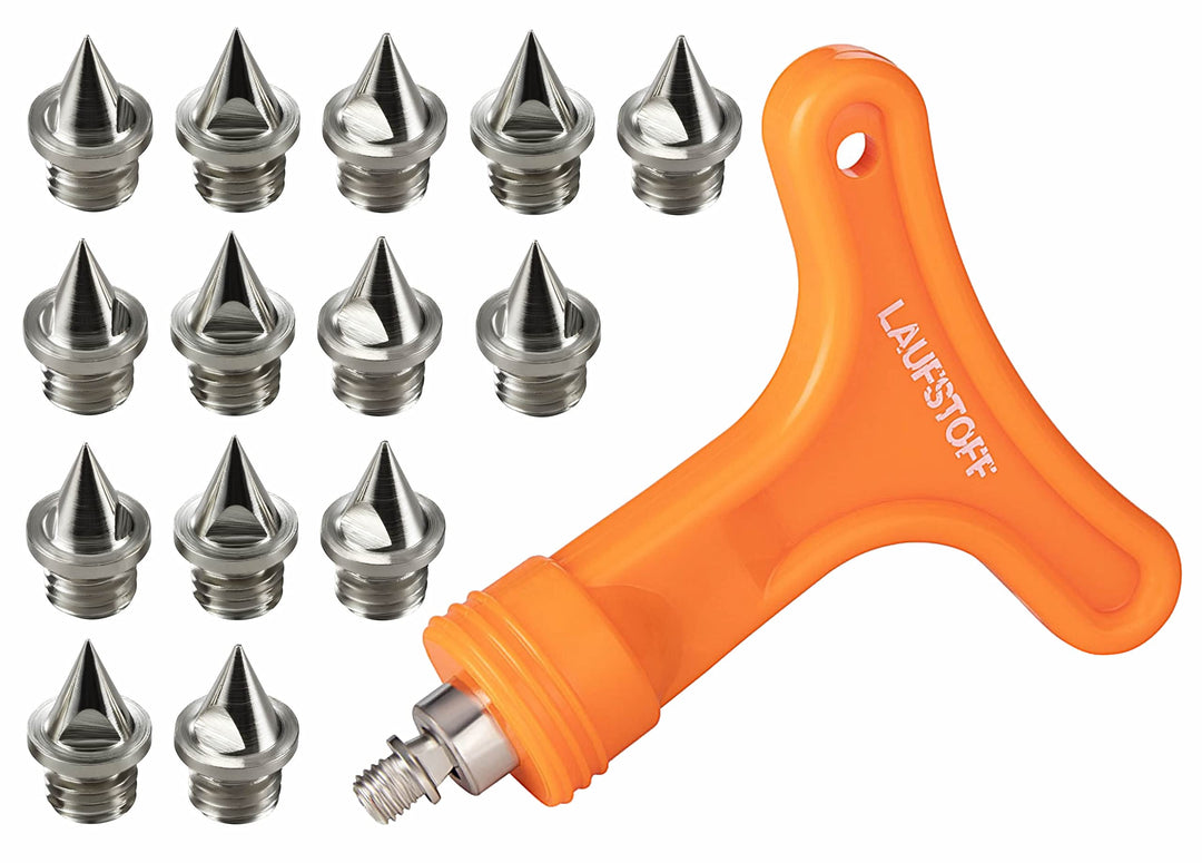 LAUFSTOFF Spikes Spike-Nägel Ersatzdornen für Leichtathletik - 2mm blanks, 6mm, 7mm, 9mm, 12mm, 15mm