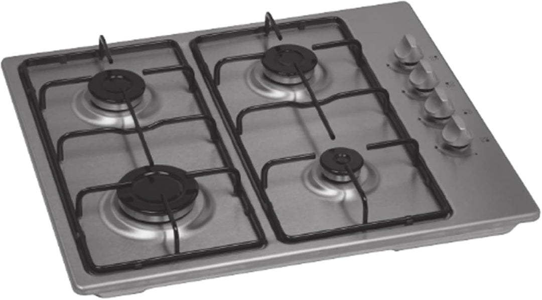 SPARES2GO Pfannenständer, Grillrost für Gasherd, 2 Stück, 460 mm x 215 mm