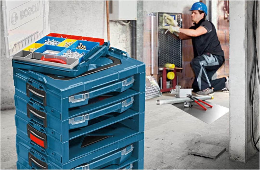 Bosch Professional Koffer box set, I-BOXX INSET BO, 1600A001S6 i-BOXX 10 Stück, i-BOXX 10 Stück