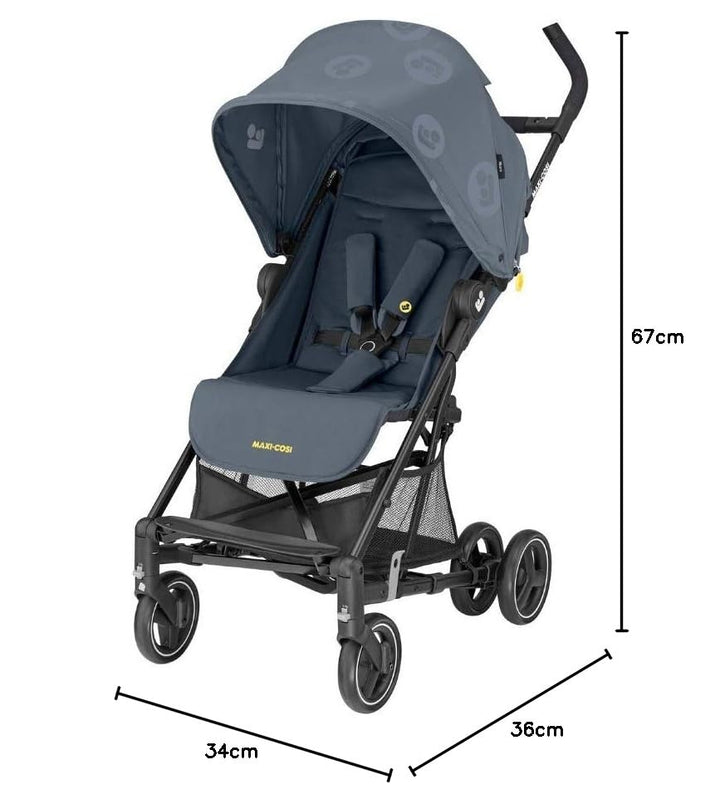 Maxi-Cosi Mara Buggy, sehr leichter und kompakter Kinderbuggy mit 3 Liegepositionen, geeignet ab der