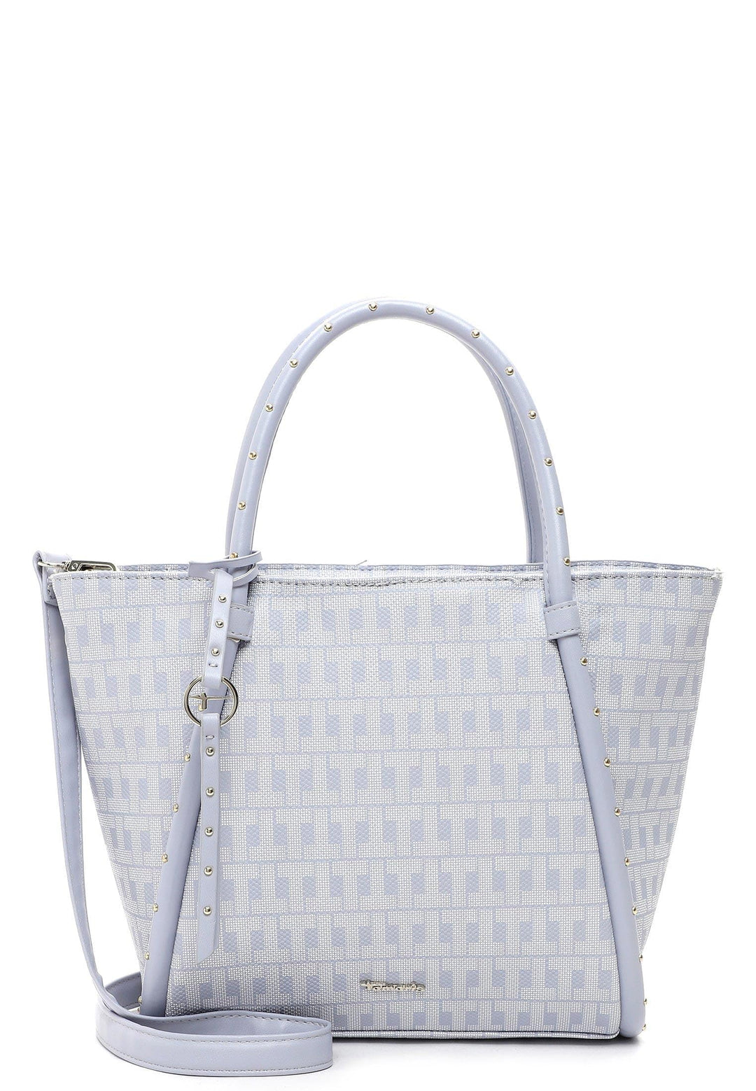 Tamaris Shopper Linn 32265 Damen Handtaschen Ornament Einheitsgrösse Greyblue 855, Einheitsgrösse Gr