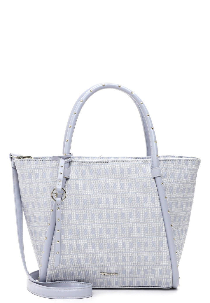 Tamaris Shopper Linn 32265 Damen Handtaschen Ornament Einheitsgrösse Greyblue 855, Einheitsgrösse Gr