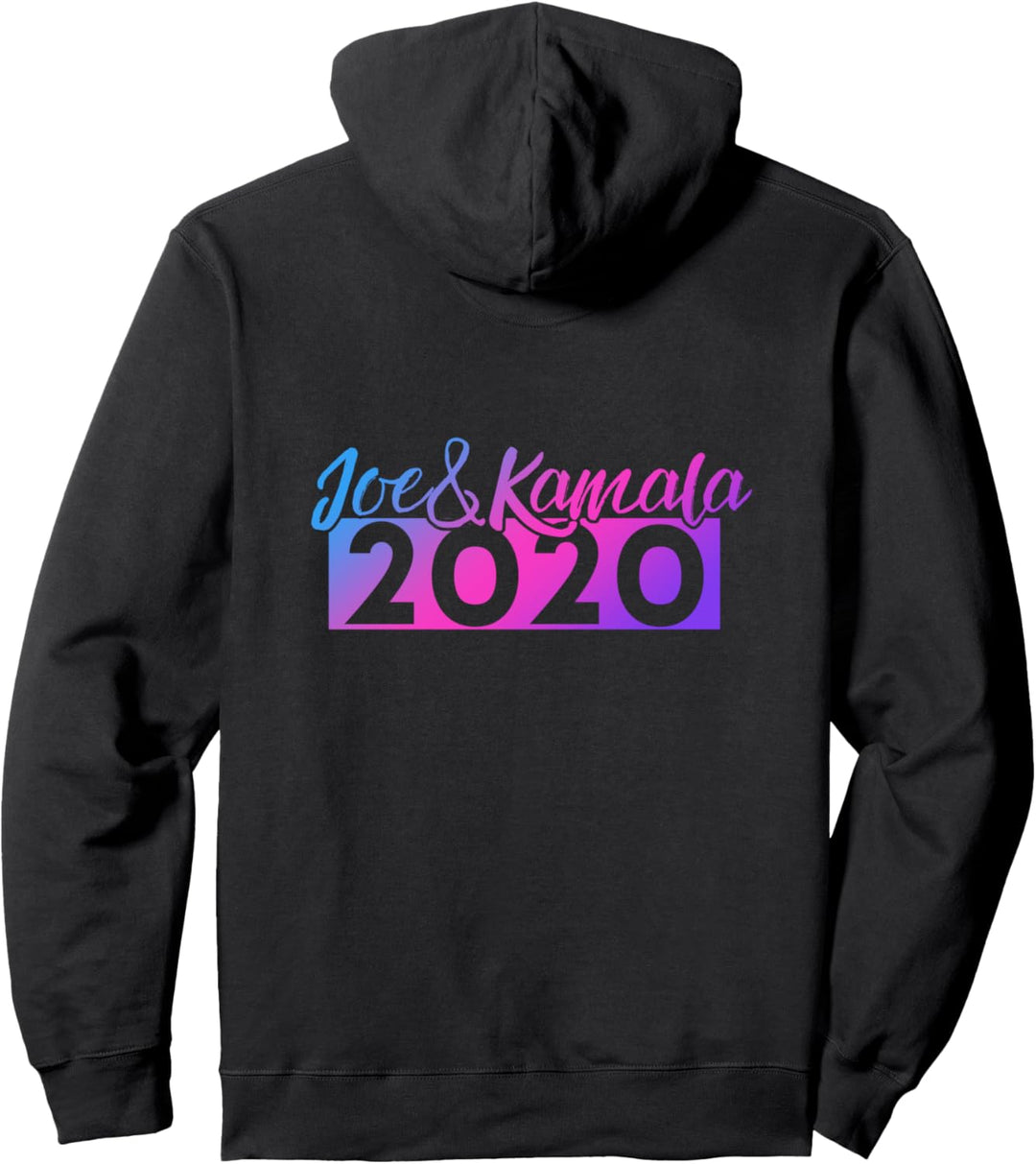 Retro Joe Biden Kamala Harris 2020 Pullover Hoodie