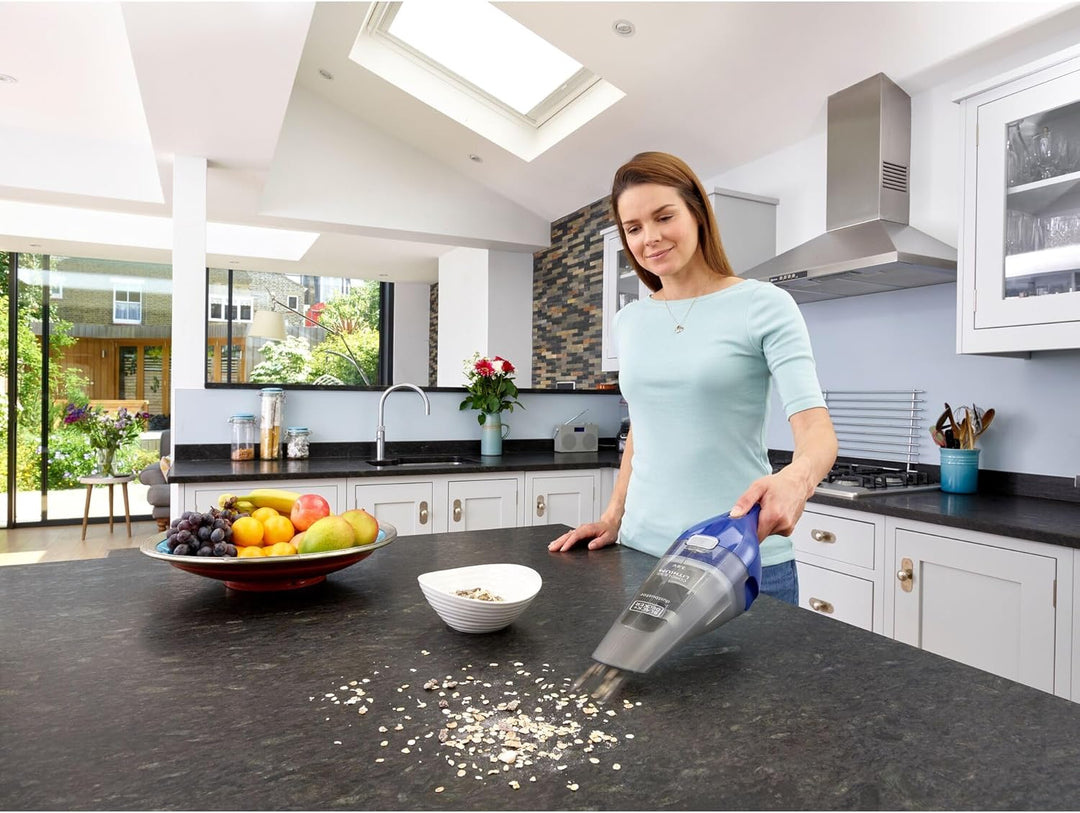BLACK+DECKER Akku-Handstaubsauger Dustbuster NVC115WA (3.6V Lithium, Handsauger beutellos + kabellos
