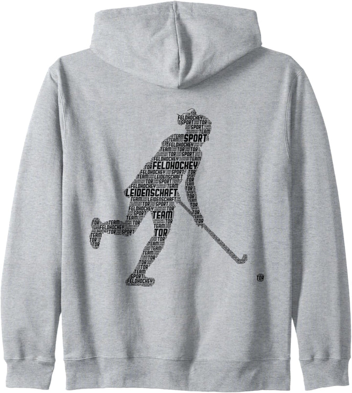 Feldhockey Hockeyspielerin Hockey Mädchen Kinder Kapuzenjacke