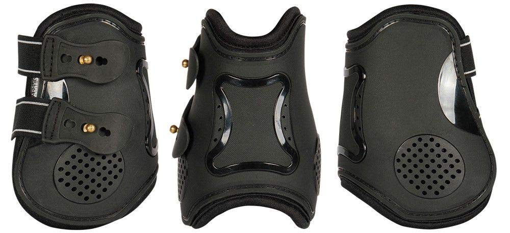 Harry's Horse Kogelbeschermers Elite-R, Farbe:schwarz, Grösse:Full L schwarz, L schwarz