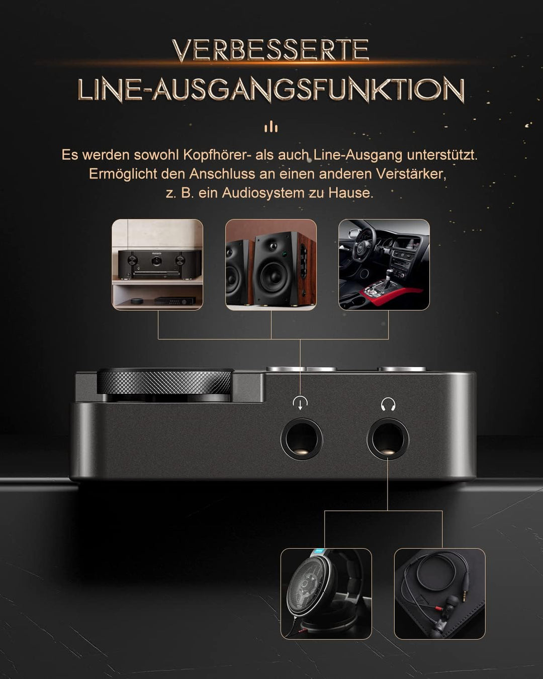 MP3 Player, MECHEN HiFi Lossless Musik Player, DSD DAC Verlustfreier Hochauflösender Digitaler Ton,