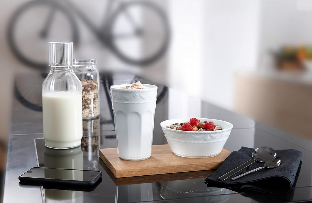 KPM Berlin KURLAND Becher Gr. 3 Duo-Set 2 tlg., Porzellan, Latte Macchiato, Kaffeebecher, handmade,