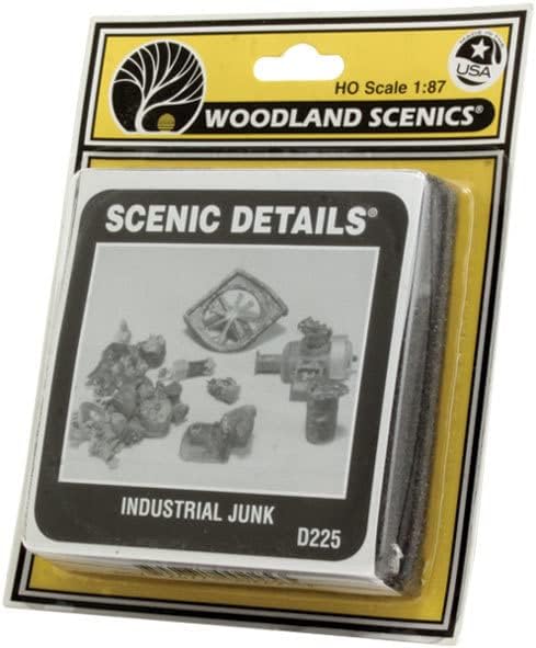 Woodland Scenics D225 Bausatz Industriemüll Dekoration Modelleisenbahn Maschinenteile Lüfter Industr