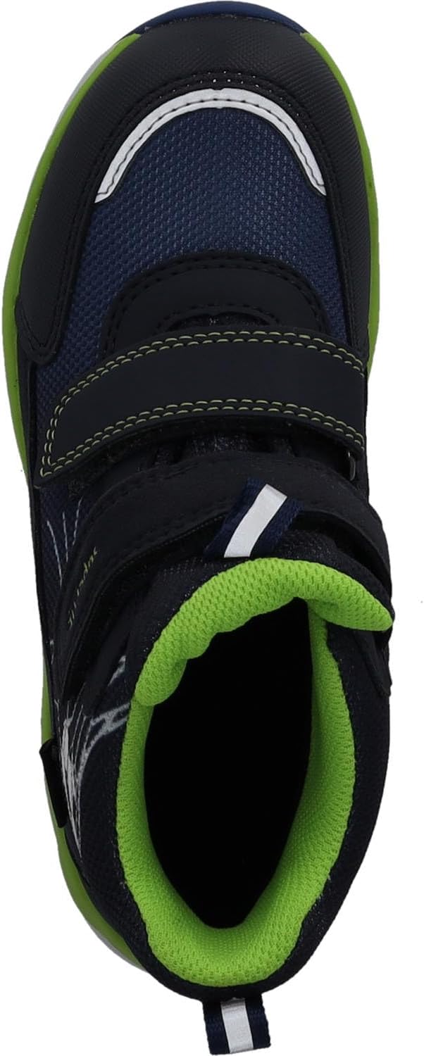 Superfit Jungen Sport5 Hohe Sneaker 21 EU Blau Hellgrün 8000, 21 EU Blau Hellgrün 8000