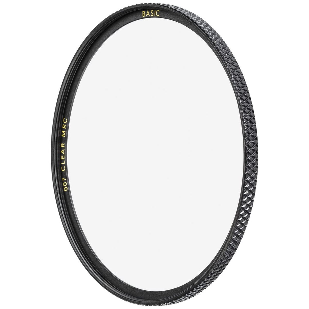B+W Schutz-Filter, Clear Filter 007 MRC Basic 82mm (16x vergütet, Professional), 1101262, Black