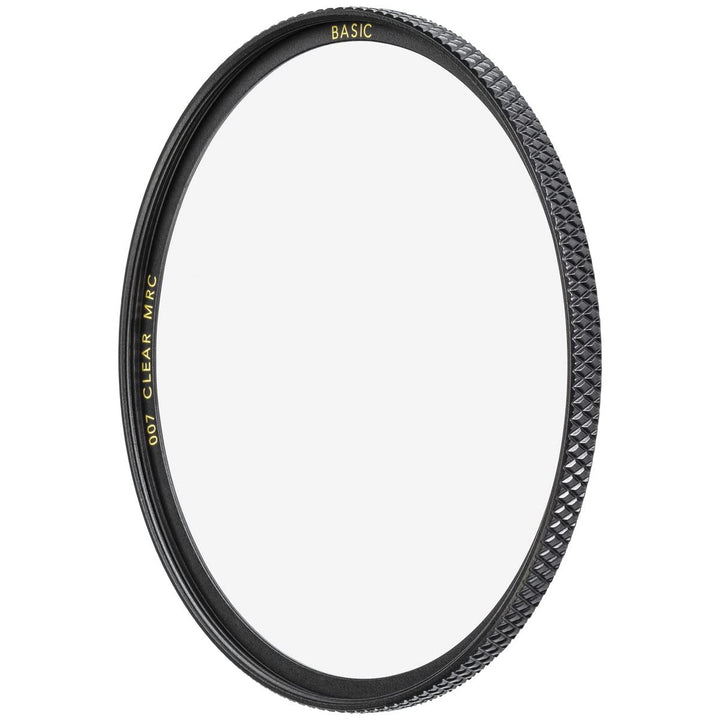 B+W Schutz-Filter, Clear Filter 007 MRC Basic 82mm (16x vergütet, Professional), 1101262, Black