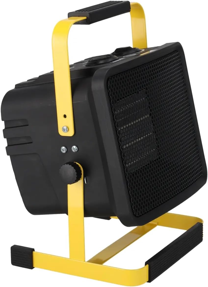 DEDRA Elektrische Heizung PTC 2,0 kW, quadratisch, mit Ständer Heizfläche 20 m², keramisches Heizele