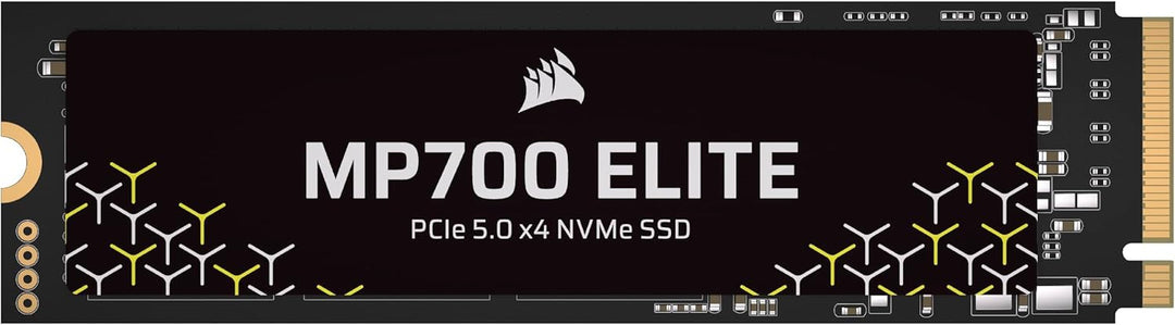 Corsair MP700 Elite 2TB PCIe 5.0 x4 NVMe M.2 SSD – Bis zu 10,000MB/sec – Hohe Dichte 3D TLC NAND – M