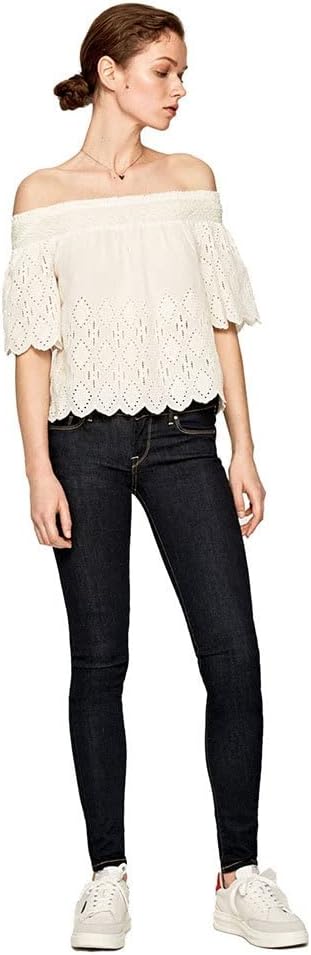 Pepe Jeans Damen Soho Jeans 26W / 32L Blue (Denim-h45), 26W / 32L Blue (Denim-h45)