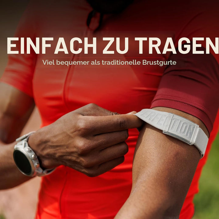 COROS Herzfrequenzmonitor, Komfort, einfach zu tragen, automatische Verschleisserkennung, fortschrit