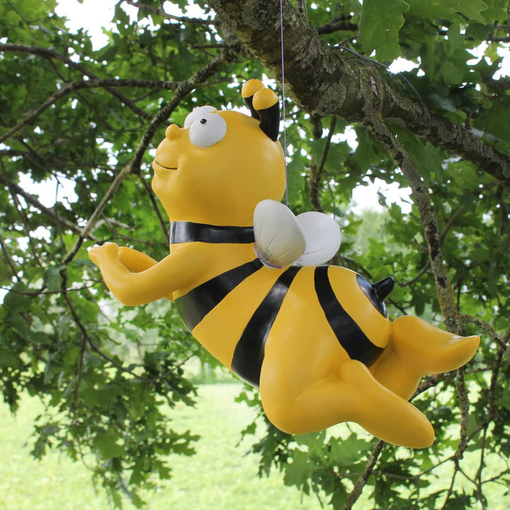 colourliving Bienen Figur fliegend 33 cm Bienen Deko Bienen Gartenfigur Biene
