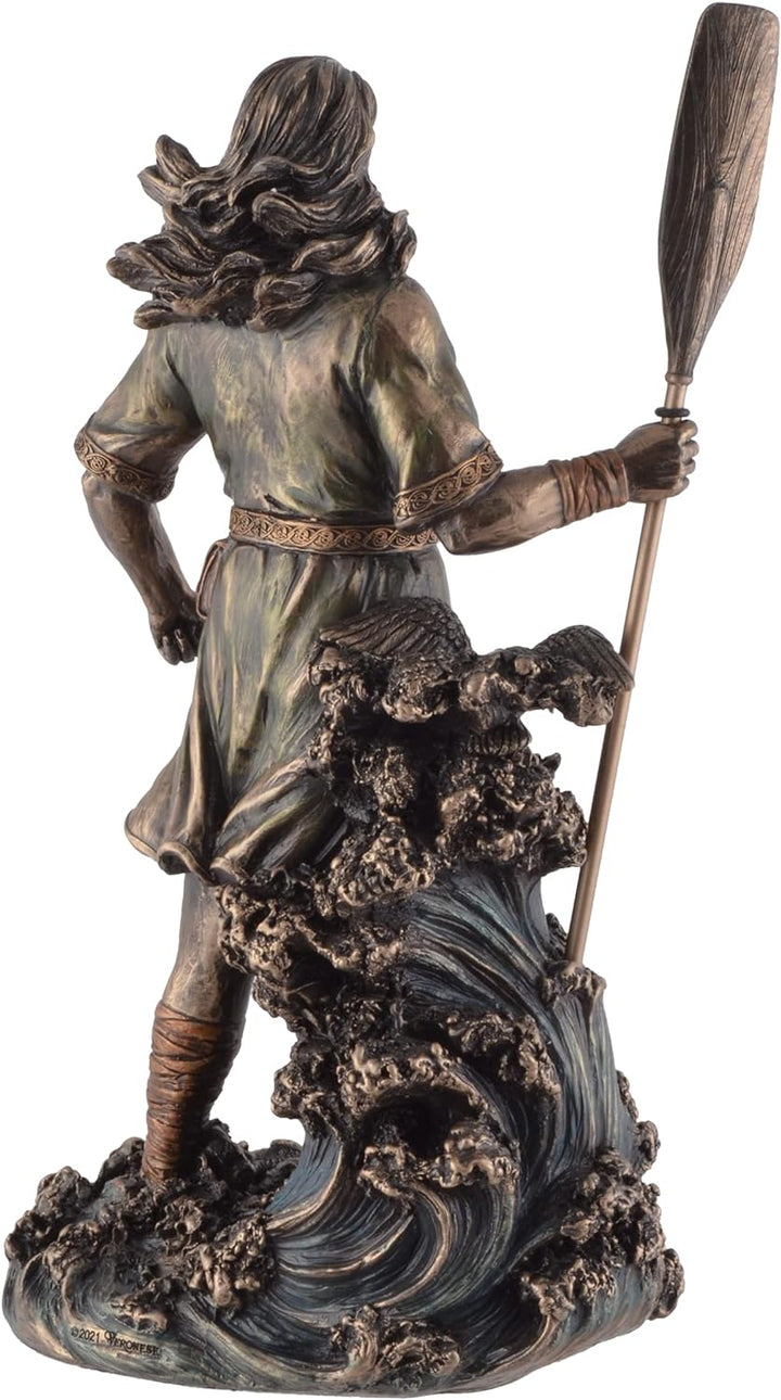 VOGLER Joh. Vogler GmbH Njörd germanischer Gott des Windes und der Meere - bronziert by Veronese