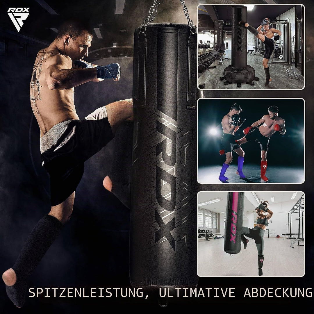 RDX Schienbeinschoner Kickboxen, Schienbeinschützer Thaiboxen Kampfsport Muay Thai MMA Spannschützer