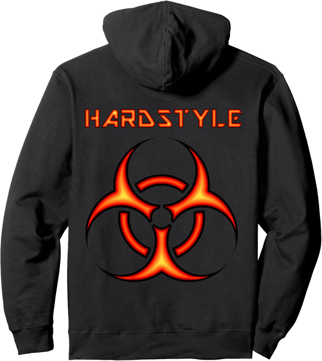 Hardstyle Hard Style Party Rave Musik Event Hardstyle Pullover Hoodie