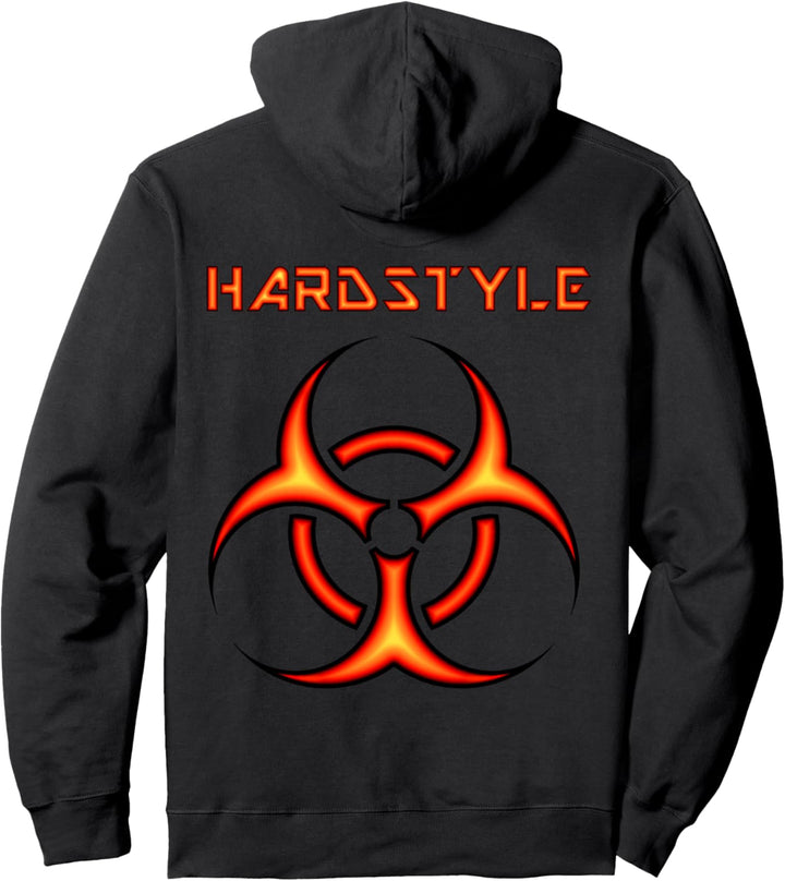 Hardstyle Hard Style Party Rave Musik Event Hardstyle Pullover Hoodie
