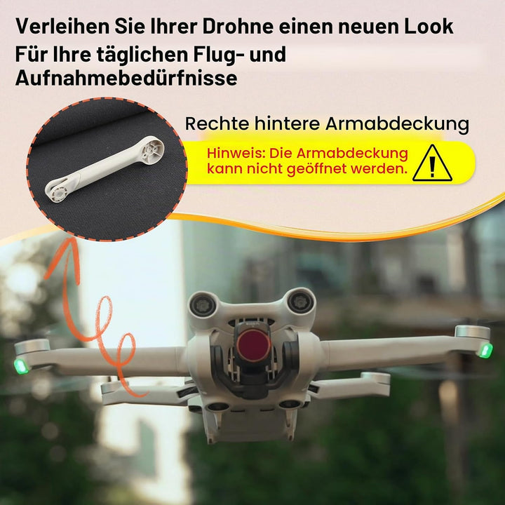 Ersatz Arm Reparatur Teile für mini 3 pro Arm Shell Ersatzteile für DJI mini 3 pro Arm Ersatzteile f