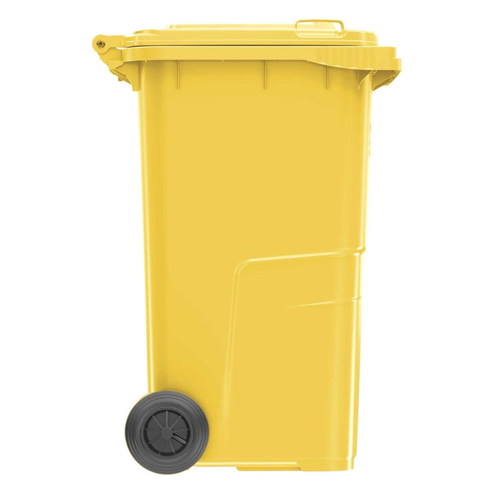 Müllgrossbehälter 240l gelb a.Niederdruck-PE Rad-D.200mm