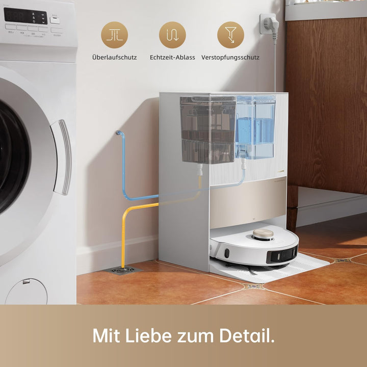dreame Wasseranschluss-Kit für automatisches Nachfüllen und Entleeren für L20 Ultra/L20 Ultra Comple