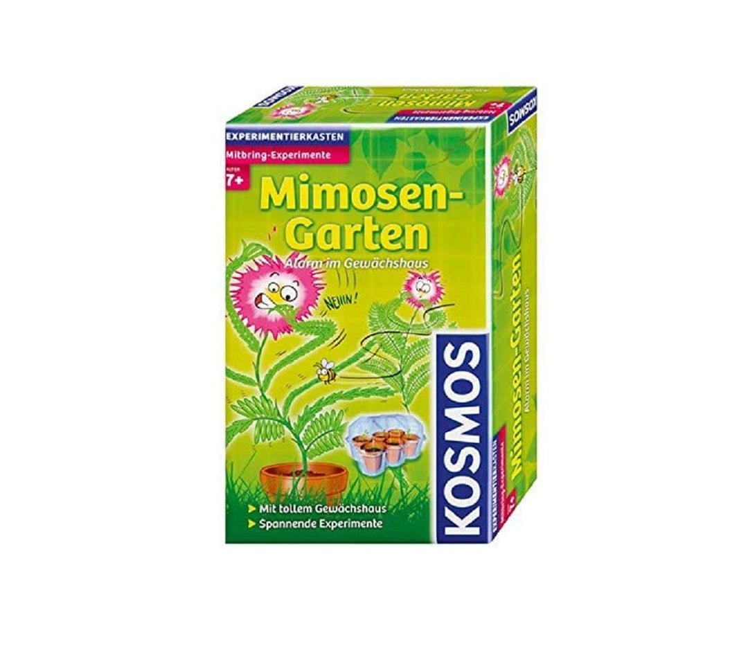 Kosmos Mimosen-Garten, Pflanzen züchten und erforschen, Experimentierset mit Gewächshaus für Kinder