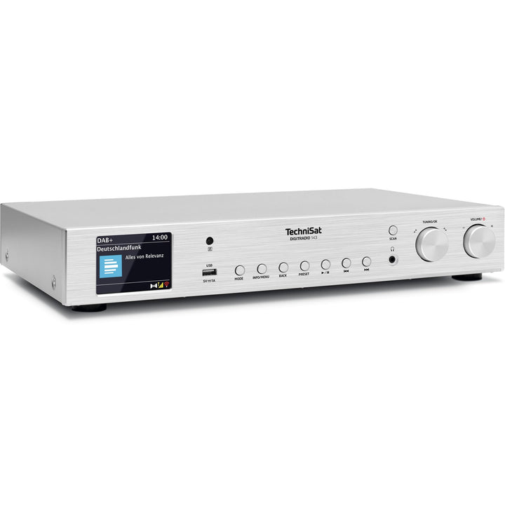 TechniSat DIGITRADIO 143 (V3) – HiFi-Tuner Internetradio (DAB+ Digital-Radio, Bluetooth-Audio-Stream