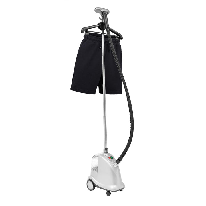 Vertikaler Steamer & Dampfglätter 2200W, Einstellbare Stand Dampfbügler mit 3L Wasserspeichertank, 6