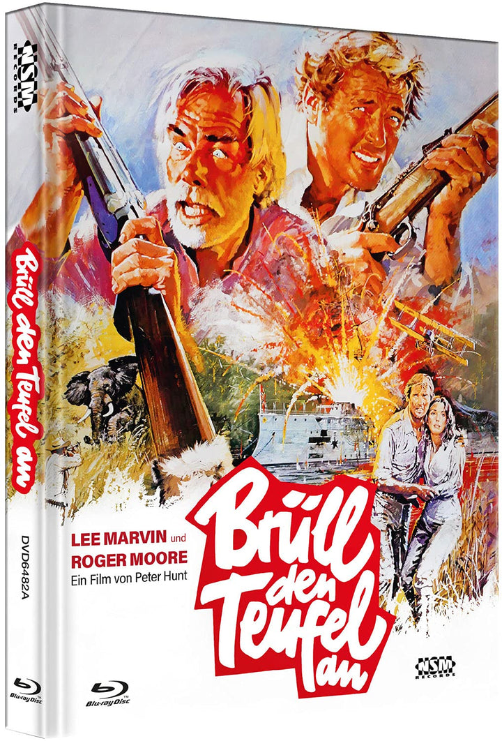 Brüll den Teufel an - Zwei wie Hund und Katz - Shout at the Devil [Blu-Ray+DVD] - uncut - limitierte