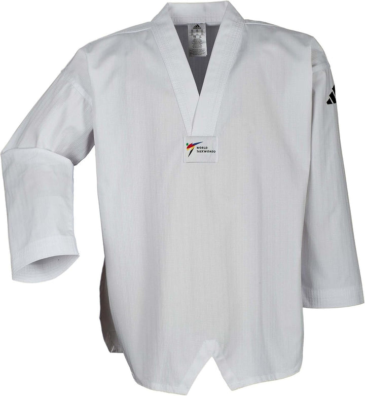 adidas Taekwondoanzug Champ II | Dobok mit neuem WT Logo | für Kinder und Erwachsene | Leicht und at