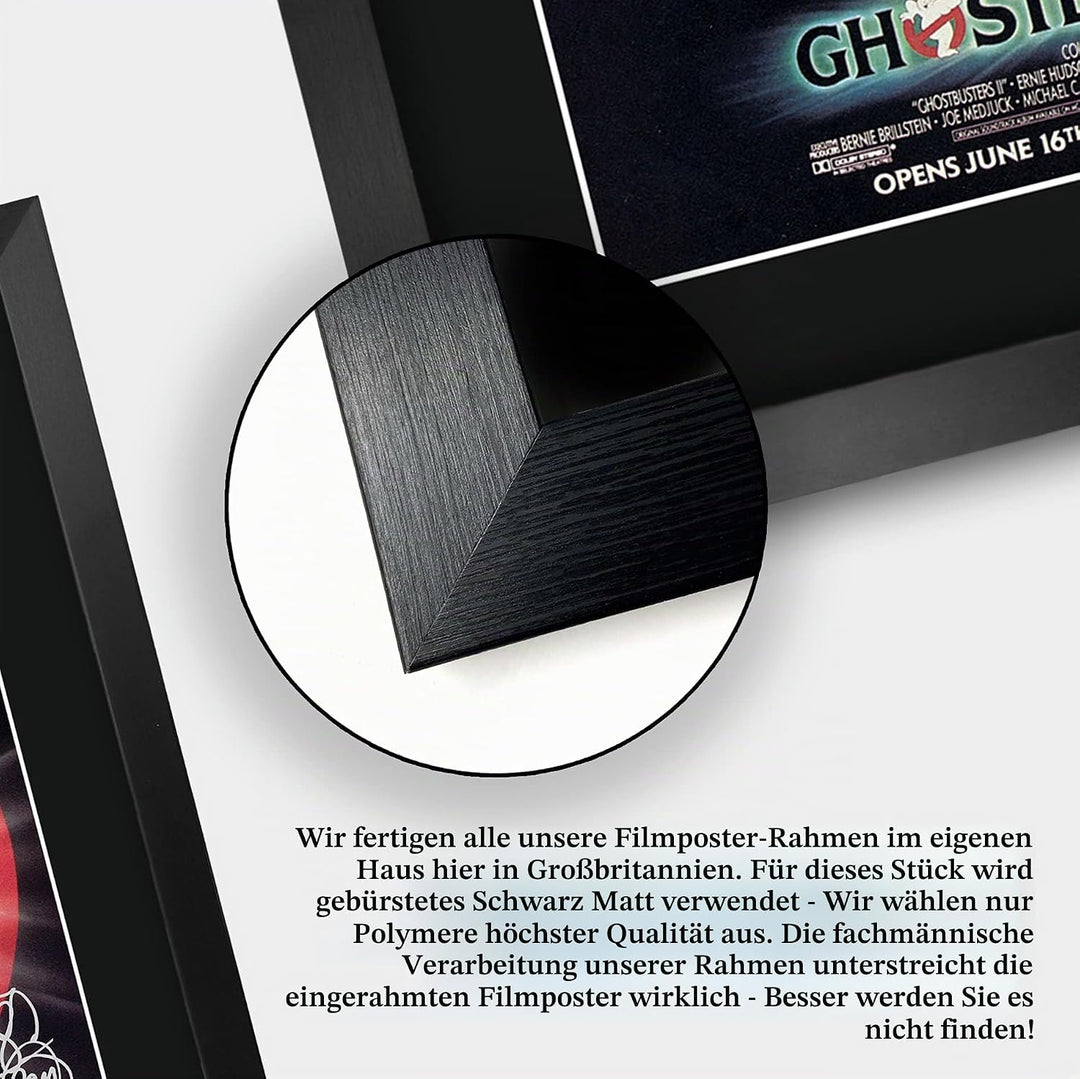 HWC Trading FR A3 Ghostbusters 2 Bill Murray, Dan Aykroyd Gifts gedrucktes Poster, signiertes Autogr