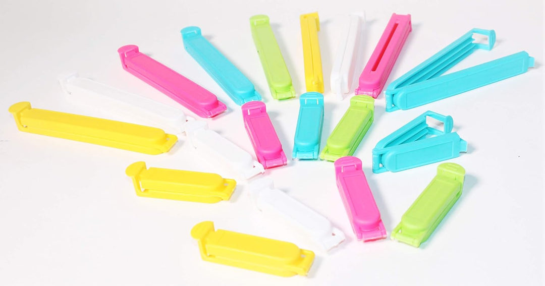 Gefrierbeutelclips Frischhalteclips Verschlussclips Tütenclips Clips Beutelclips Beutelverschluss Ve