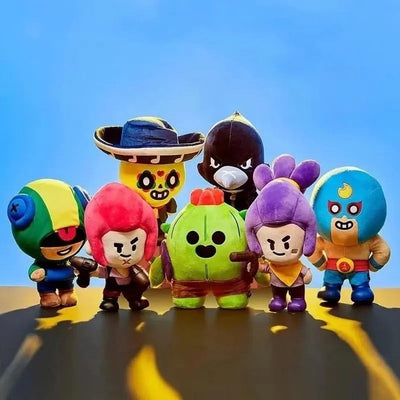 Klikkopers Brawl Stars Kuscheltiere, Brawl Stars Leon Kuscheltier, Brawl-Stars Plüschpuppe, Brawl-St