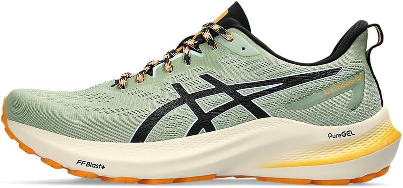 ASICS GT 2000 12 Mann Laufschuhe Beige Gelb 39 EU Nature Bathing Fellow Yellow, 39 EU Nature Bathing