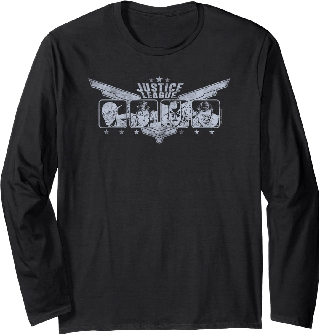 Justice League Justice Wings Langarmshirt