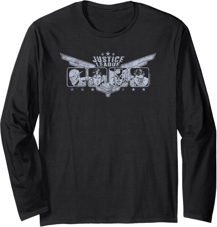 Justice League Justice Wings Langarmshirt
