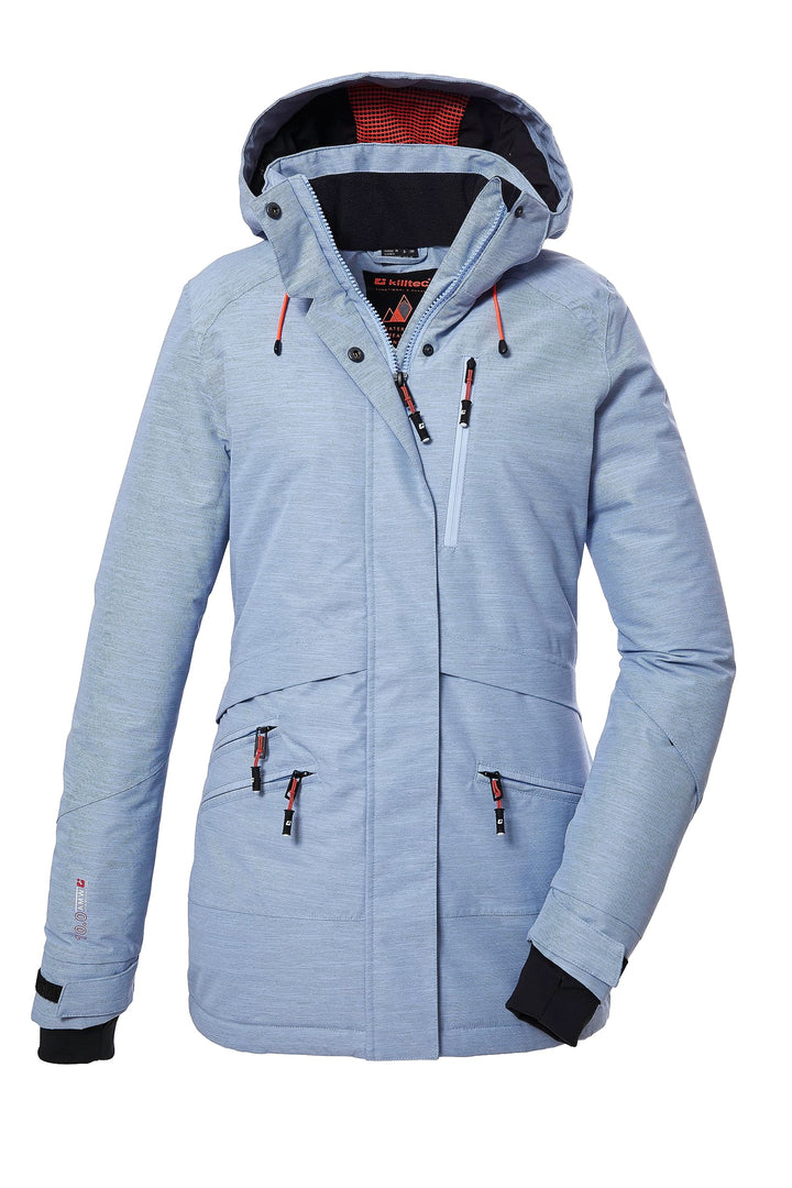 Killtec Unisex Ksw 110 Wmn Ski Jckt Skijacke/Funktionsjacke mit abzippbarer Kapuze und Schneefang 36