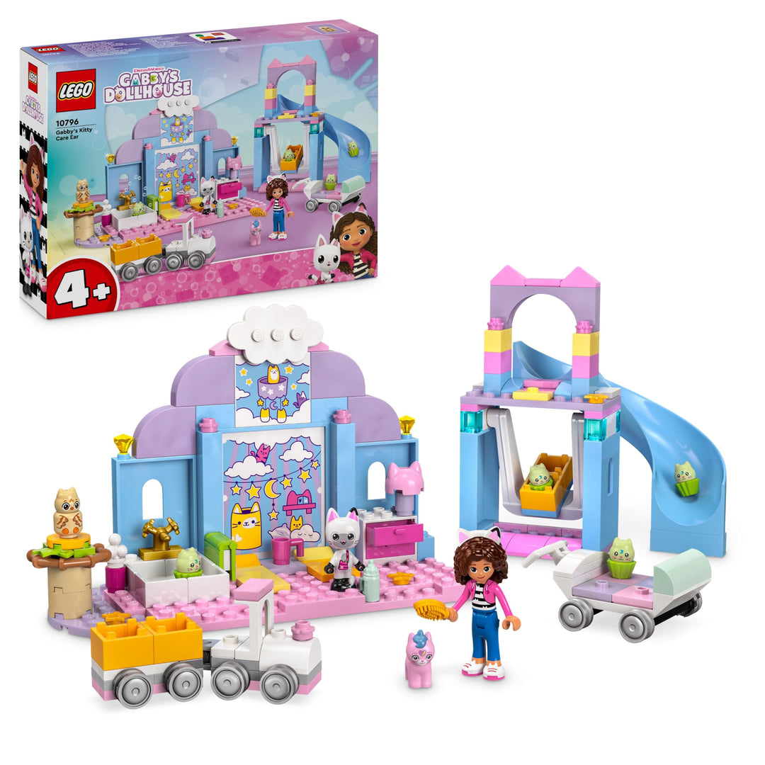 Lego 4+ Gabbys Puppenhaus Gabbys Kätzchen Öhrchen, Set mit Tieren für Rollenspiele, Kinderspielzeug