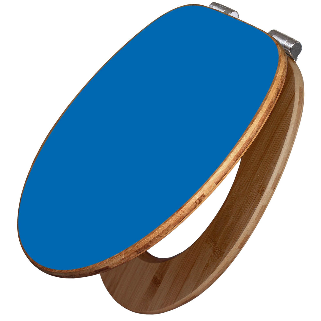 banjado Design WC Sitz Bambus Absenkautomatik 45,8x37,5cm - Toilettendeckel mit Absenkautomatik Holz