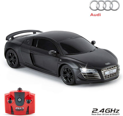 CMJ RC CARS Audi R8 GT, offizielles Lizenziertes Ferngesteuertes Auto, Spielzeit RC Flitzer Auto, 1: