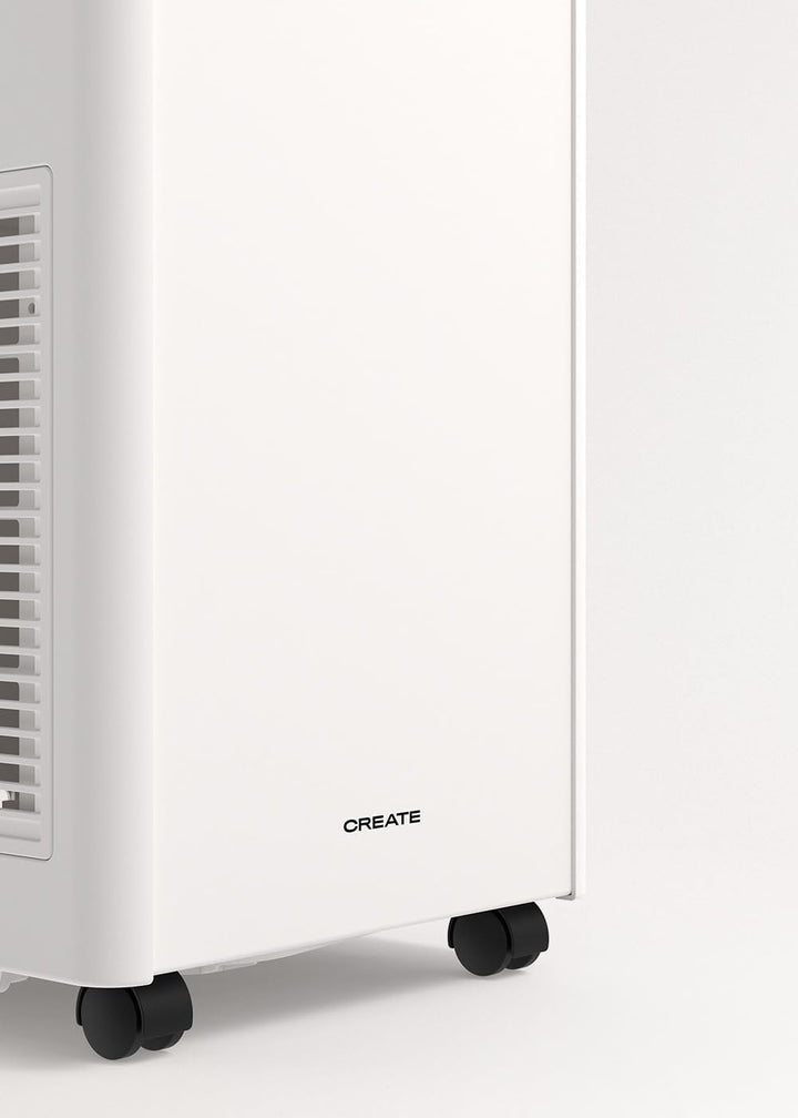 CREATE/SILKAIR HOME/Tragbares Klimagerät 3 in 1 Weiss / 7000BTU, Räume bis zu 26m², Luftentfeuchter