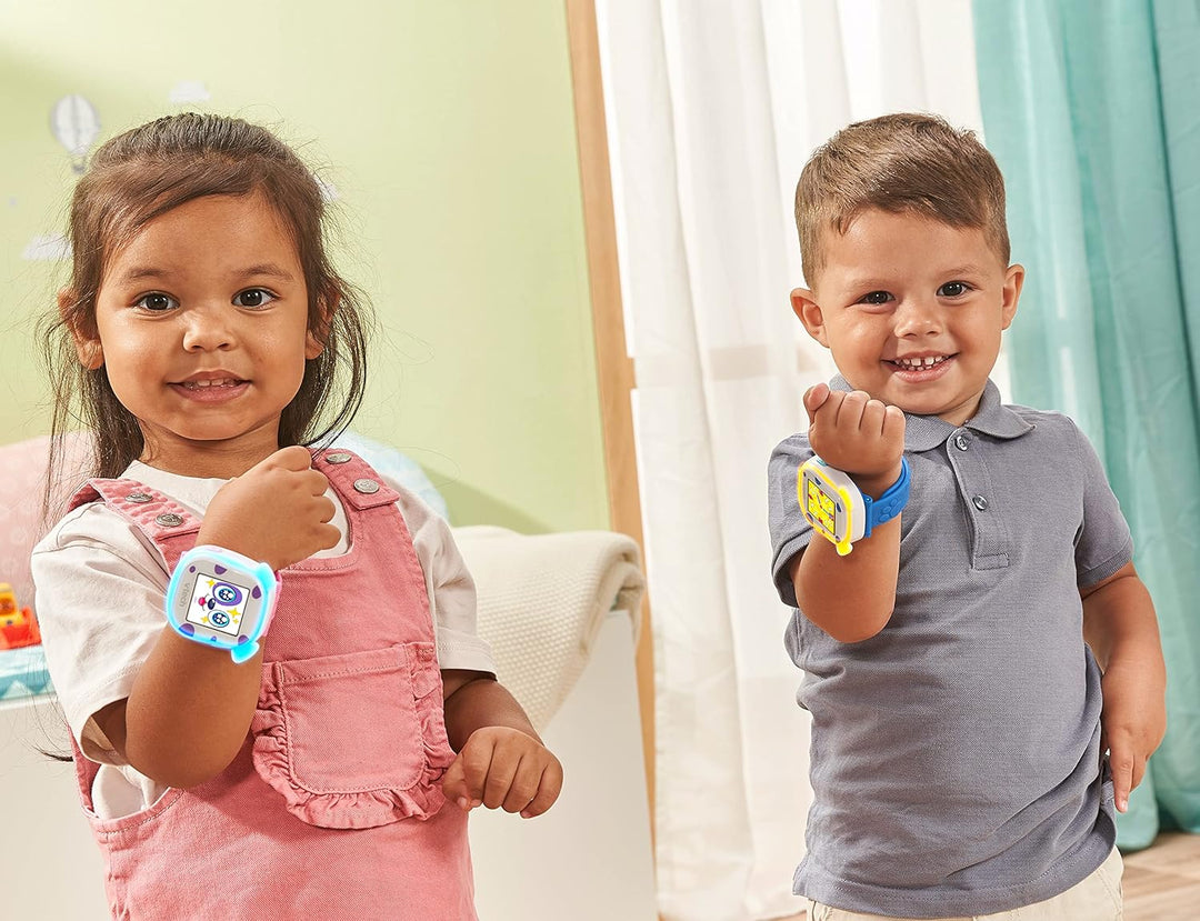VTech My First KidiWatch – Interaktive Lernuhr mit Touch-Screen, elektronischem Haustier, digitaler