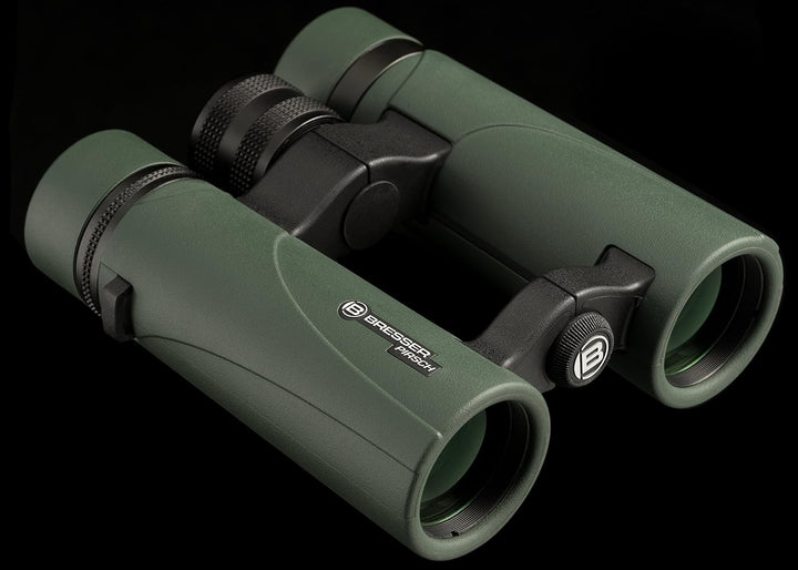 Bresser Fernglas Pirsch 8 x 34 mm wasserdicht mit hochwertiger Phasenvergütung und Stickstofffüllung