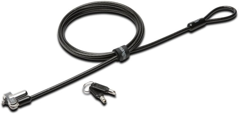 Kensington N17 Schliesssystem für Dell-Geräte, Mit starkem Schliesskopf und Carbonstahl-Kabel - 1,8