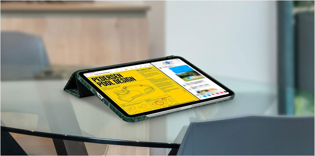 Haobobro Lenticular Prints Case - Hülle für iPad 2022 (10. Generation) 10,9 Zoll - Handgefertigtes C