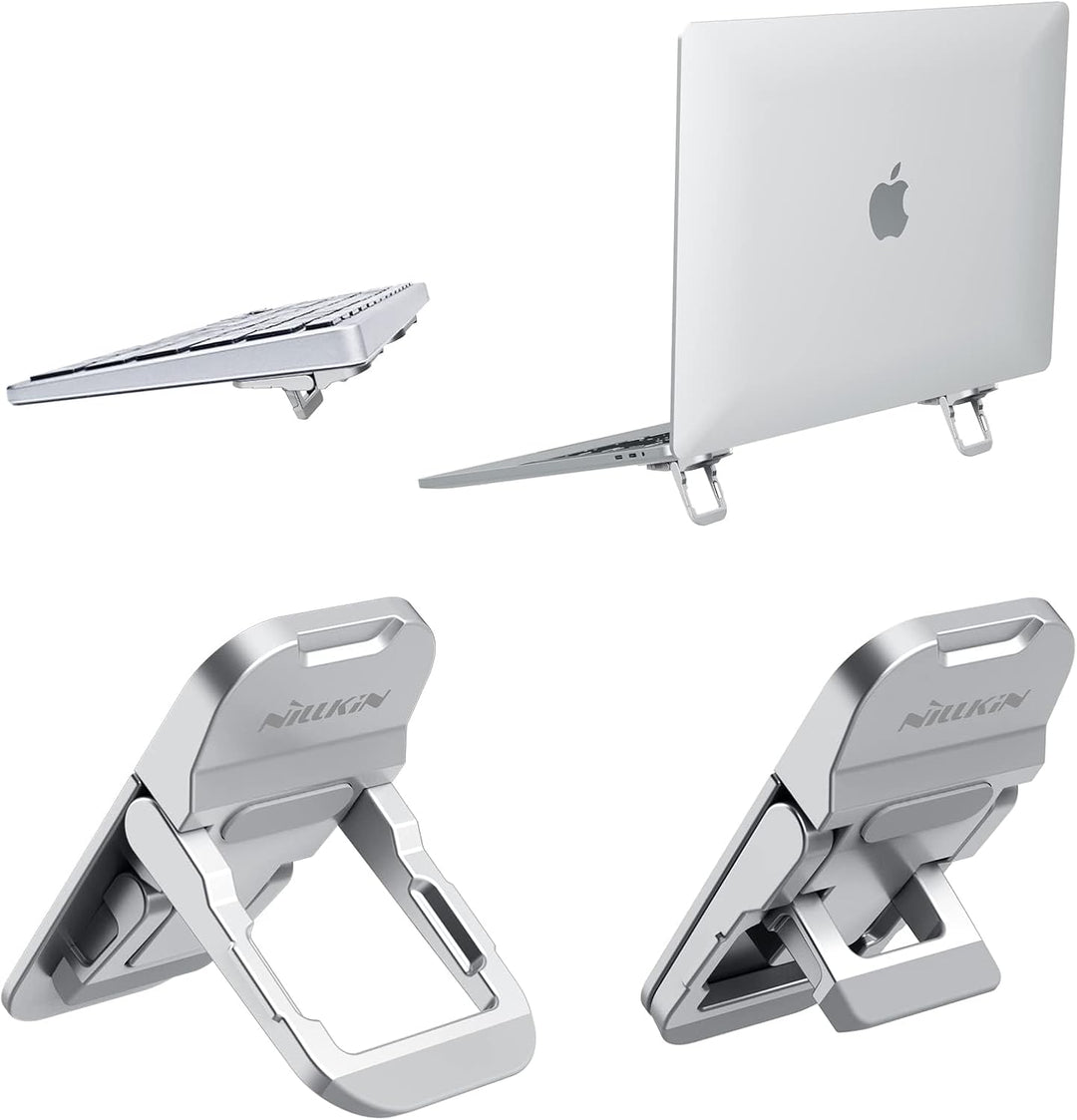 Nillkin Mini Laptopständer, Faltbarer Unsichtbar Laptop Halterung, Verstellbarer Notebook Ständer mi