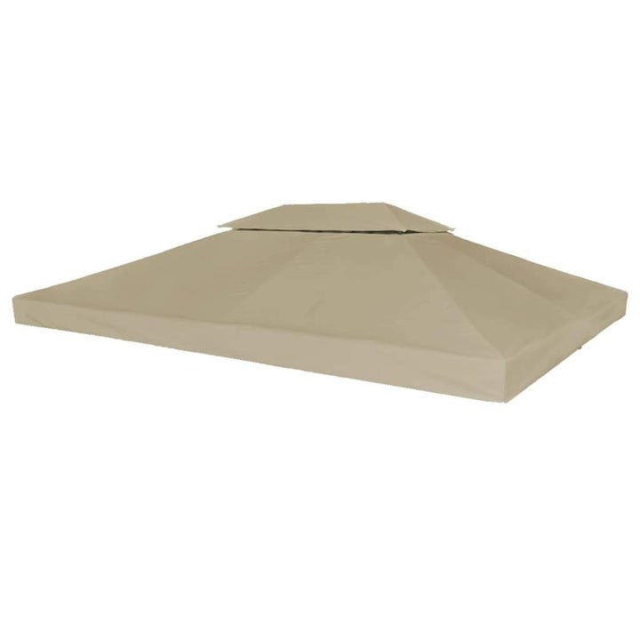 yorten 2-Stufiges Pavillondach Ersatzdach Pavillon Dach mit PVC-Beschichtung Wasserdicht 310 g/m² 4